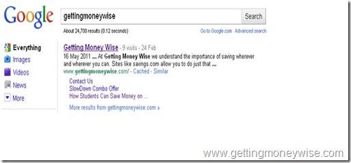 GettingMoneyWise-sitelinks