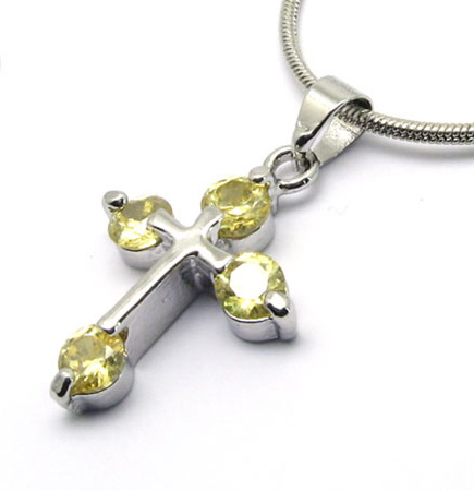 czech-crystal-cross-pendant-necklaces