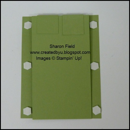 dimensionals, Stampin up, Sharon Field, Demonstrator, Created by You, shop online, double pop up slider, tutorial, createdbyu