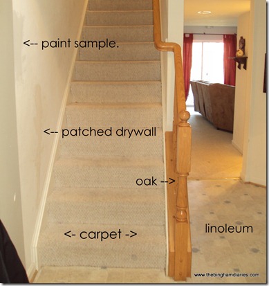 stairs in foyer