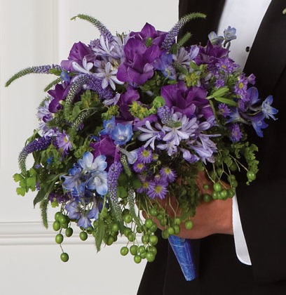 purple wedding color schemes