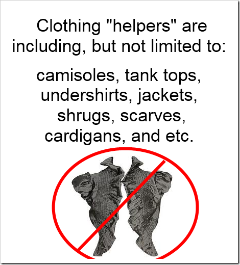 clothing helpers
