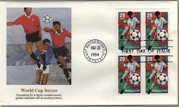 1994 World Cup Soccer Held In USA Fleetwood FDCs