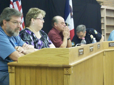 Public Safety Committee Members (L to R) Merle Haigie, Karen-Wilson Johnson and Bob Shepherd