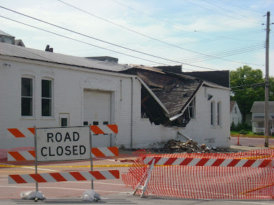 The Former Perdock Dealership, 221 West Washington Street in Washington.<br />
(Washington County Public Safety Center)