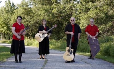 Prairie Serenade Members (From Left) Marissa Madison, Deb Hanson, Tim Cook and Jeff Nayadley.<br />
(pserenade.weebly.com)
