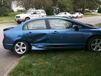 Side Impact Airbags Were Activiated In The Vehicle Driven By Shirley Gilson.<br />
(KCII's Chance Dorland)