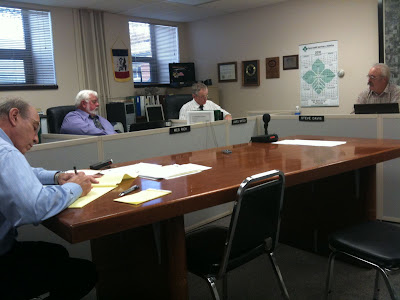 Washington County Supervisors Discuss The $4,000 Survey Needed To Research The Proposed Hospital Location.<br />
(KCII's Chance Dorland)
