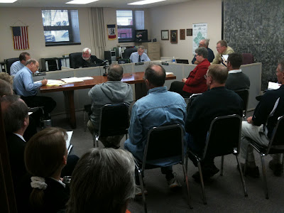 Yesterday's Meeting Of The Washington County Board Of Supervisors Was Nearly Standing Room Only.<br />
(KCII's Chance Dorland)