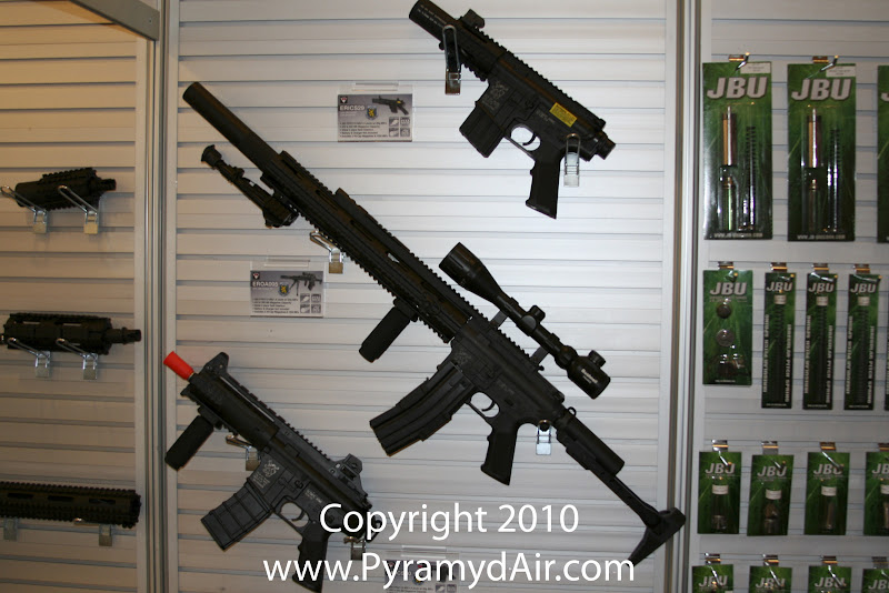 Airsoft Guns, Team SD, TSD, Shot Show 2011 News Updates,Shot Show 2011 TSD Booth, ICS Patriot-Style AEG Pistol Things, ICS Olympic Arms DMR AEG,Airsoft Automatic Electric Guns, Airsoft AEG,Pyramyd Air, Pyramyd Airsoft Blog, Airsoft Obsessed, Airsoft Blog
