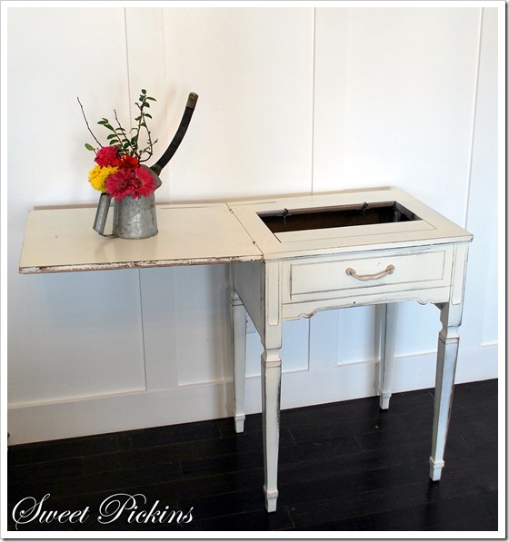 {Sewing table – before & after} desk and table 023