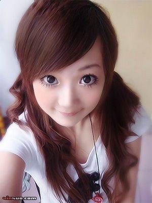 chinese girl hairstyle. asian emo girl hairstyles