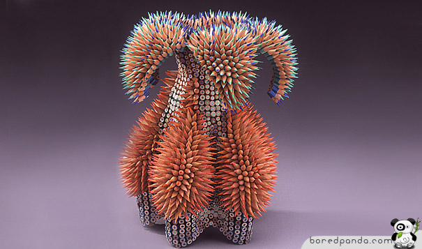 21 Stunning Pencil Sculptures by Jennifer Maestre