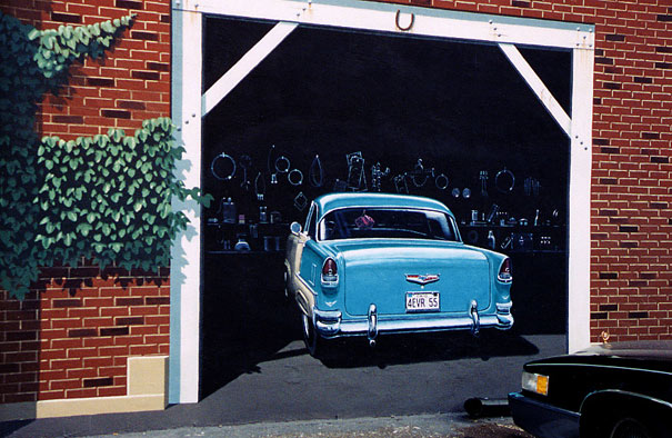 Vividly Realistic 3D Murals by Eric Grohe