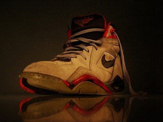 SHOES ON TABLE