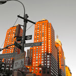 Immeuble dans Manhattan, New York