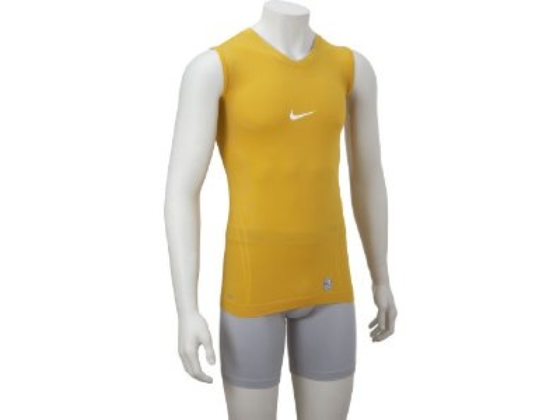 mustard yellow nike shirt