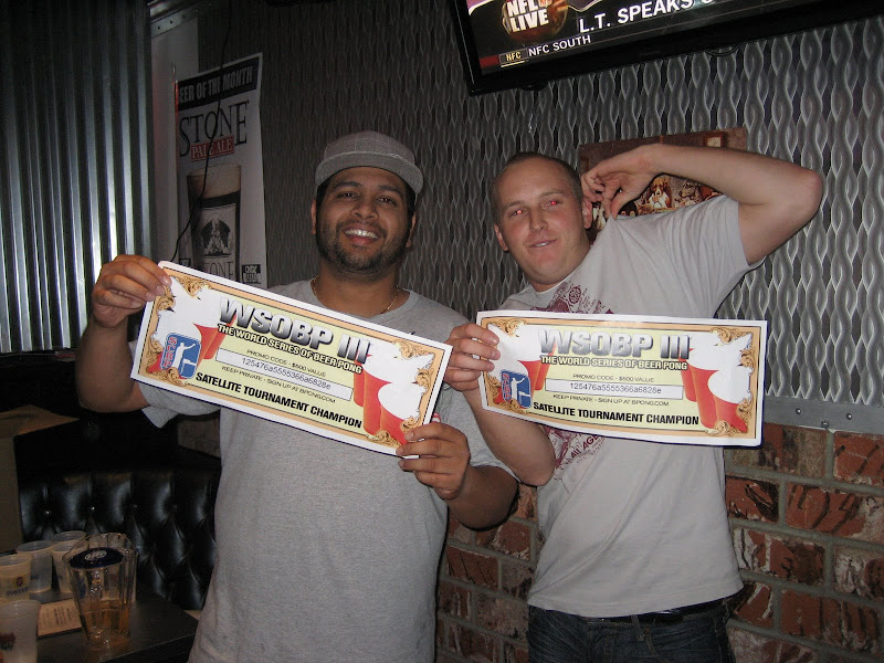 Southern California Beer Pong Tournament Champions