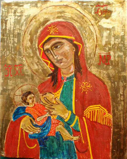 Ikona Maryja Karmiąca