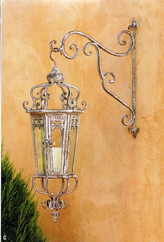 [Triumphe Metal Outdoor Hanging Lantern with Wall Mount[5].jpg]