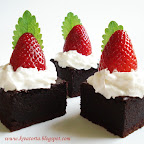 Csokoládé-mascarponés brownie