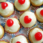 Fehércsokis minimuffinok