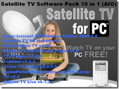 Satellite TV Software Pack 10 in 1 (AIO) 2010 Satellite TV Software Pack 10 in 1 (AIO) 2010