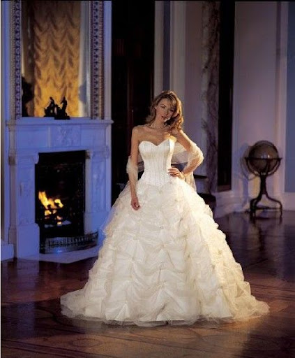 2009w60 ; Sexy Corset Wedding Dress Bridal Gown