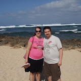 Debbie and Cameron on the North Shore