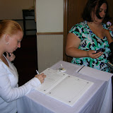 Signing the Guest Book