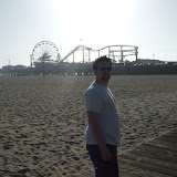 Me on the Board Walk with the Pier in the Background