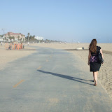 Debbie on the Boardwalk