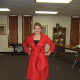 Erin in Her Bridesmaid Dress