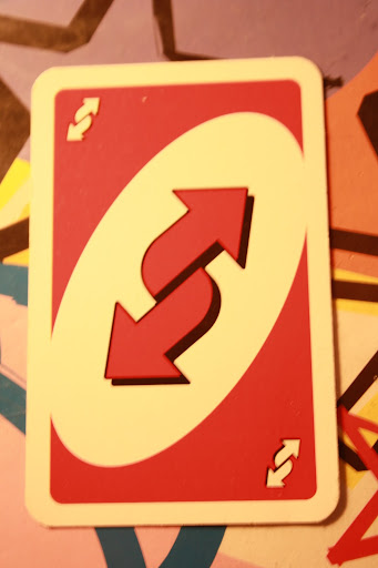 carta de cambio de cartas uno