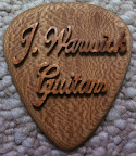Hand-carved pick by Rob Hand-carved pick by Rob