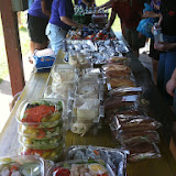 Feeding the masses, lunch in the park