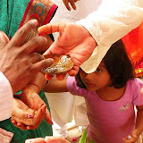 Bhasma from the Homam