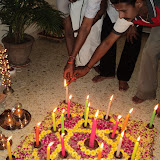 Lighting of the candle by all members signifying the Divine Oneness in all!