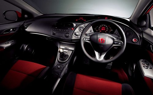 Interior of Honda Civic
