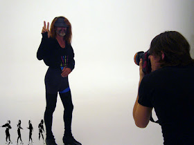 Photosession of the tramp Photosession of the vagabond