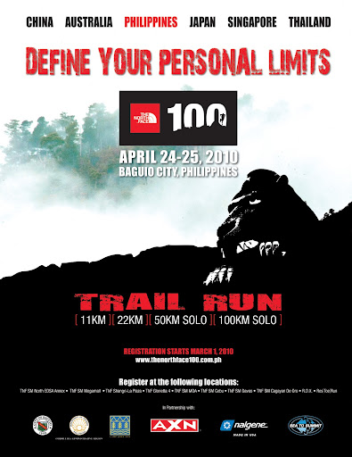 The North Face 100 trial running
