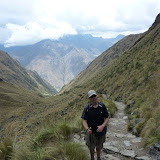 Al two steps from the top of Dead Woman's Pass
