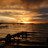 Sunset over lake Titicaca is simply indescribable.