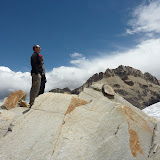 Al and Dillon caught staring pensively at the summit