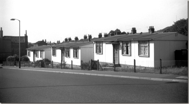 Some post war prefabricated houses 