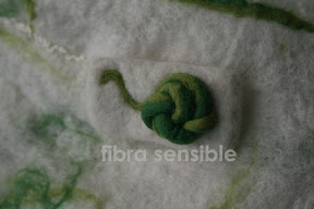 Menta y Hierbabuena, detalle del broche