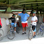 The crew under the 490 overpass at Broad Street