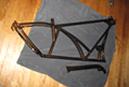 Lowrider Chopper Chrome Stingray Frame 02 schwinn stingray chopper chrome Lowrider Chopper Chrome Stingray Frame