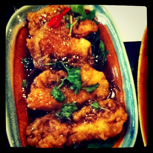 Sweet and sour fish fillet