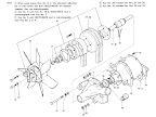 Datsun Fairlady illustration no. 015-2 Water Pump & Fan 1600 (R16) (SPLU)